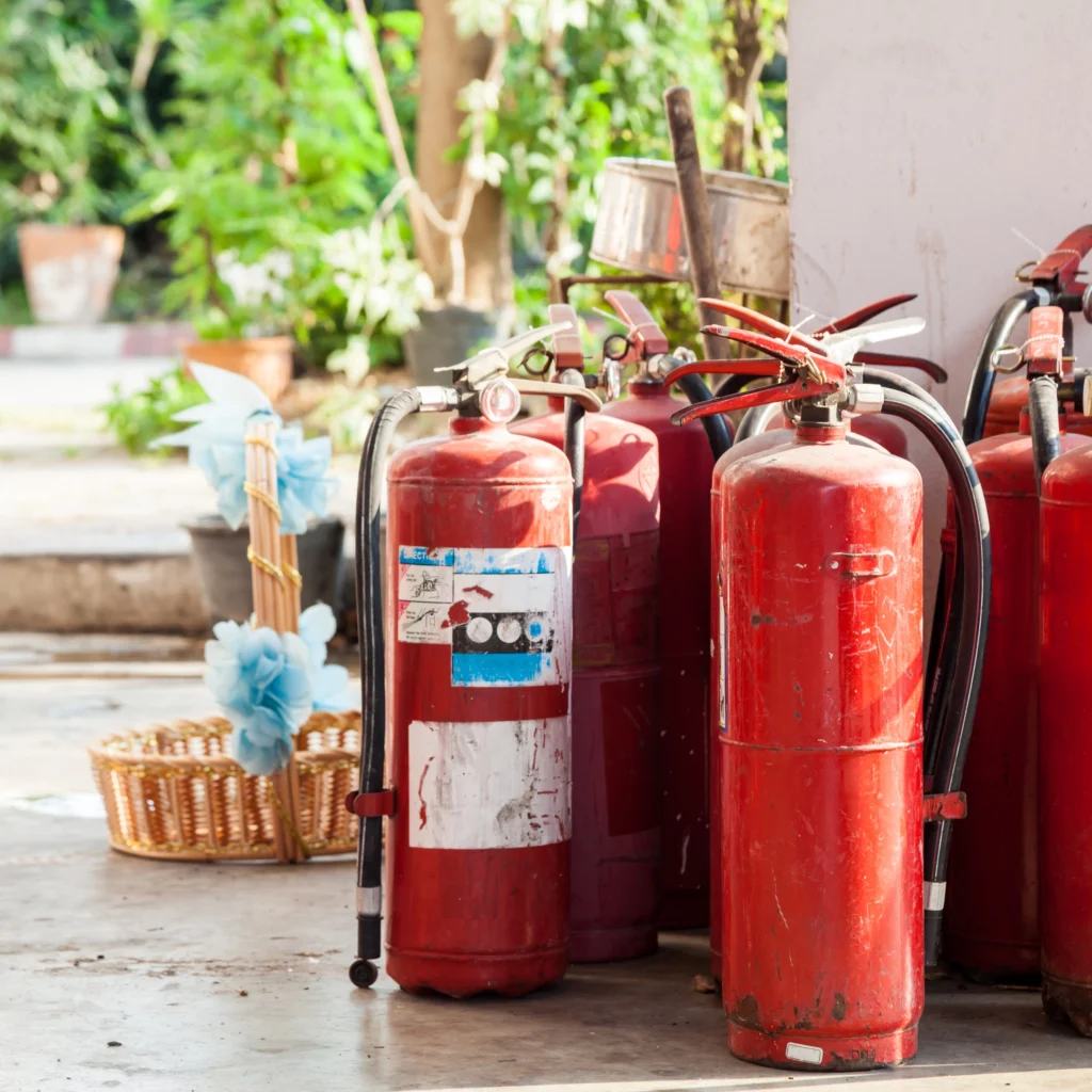Fire extinguishers